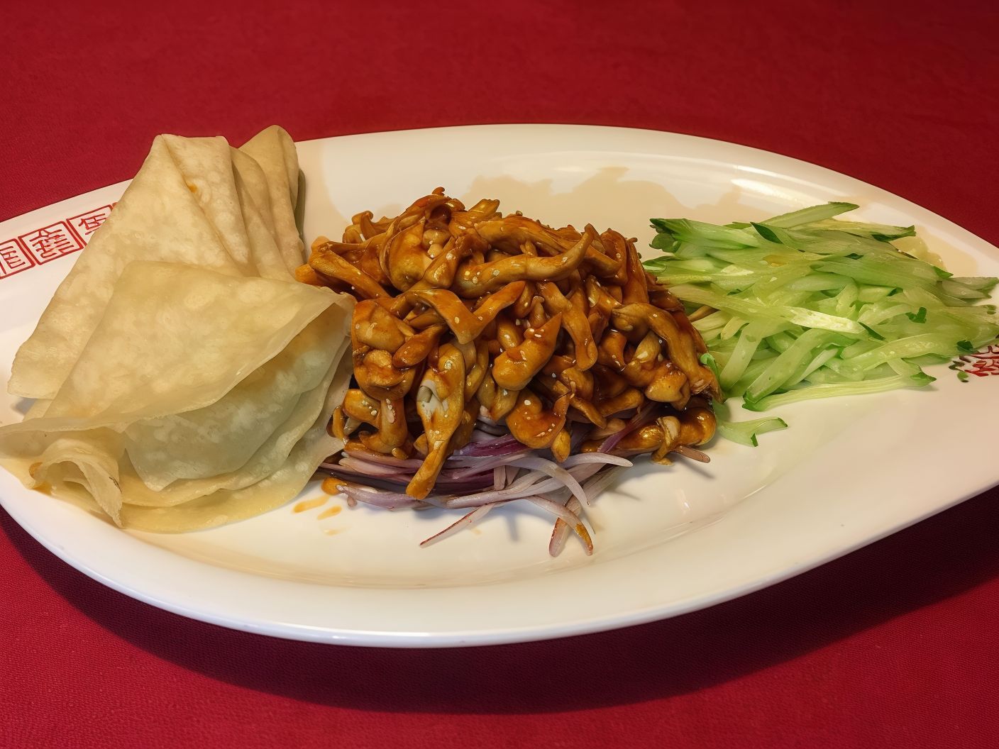 C13- Moo Shu Chicken In Chinese Style