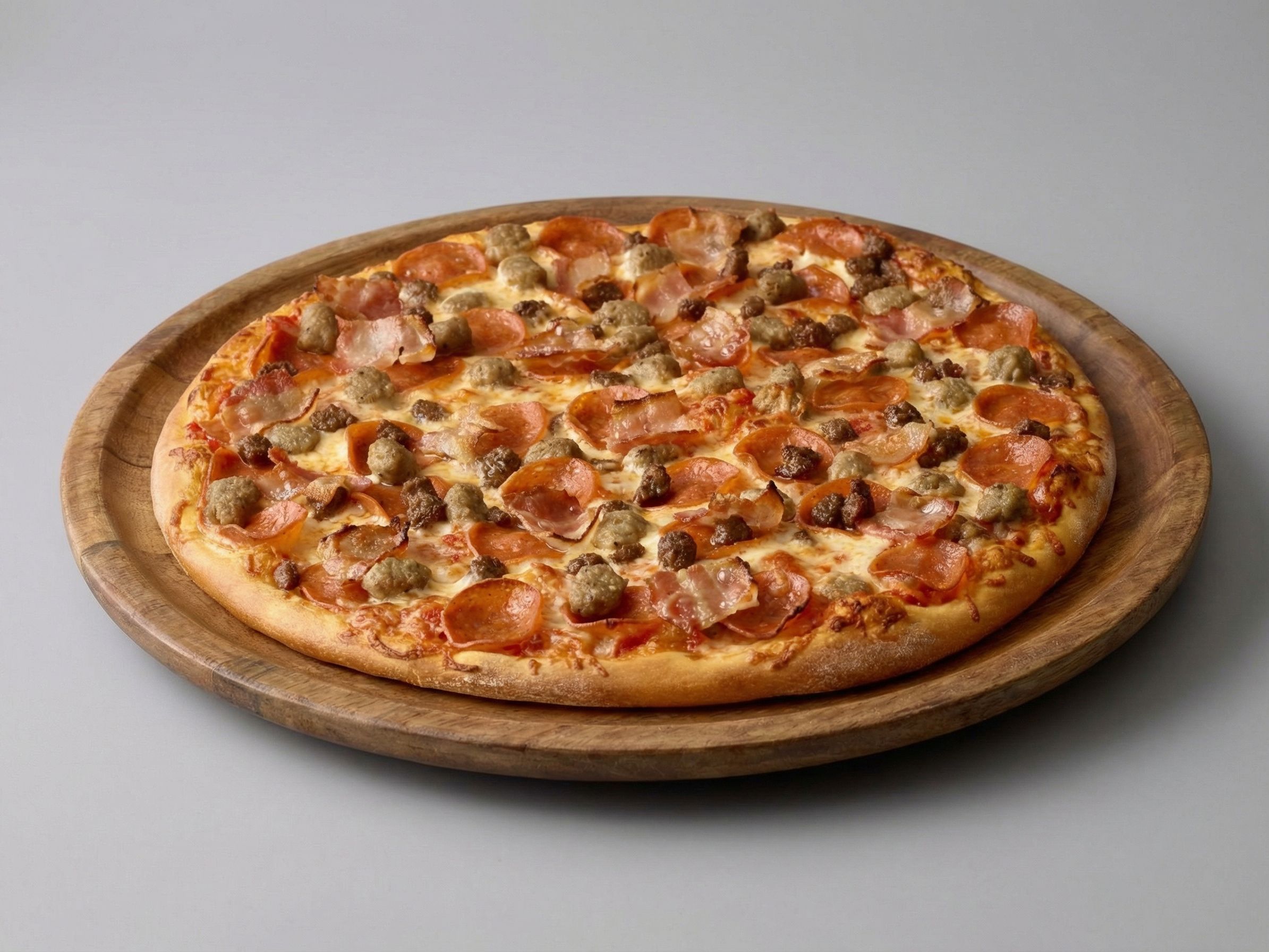 Mix Smoked Beef Oriental Pizza
