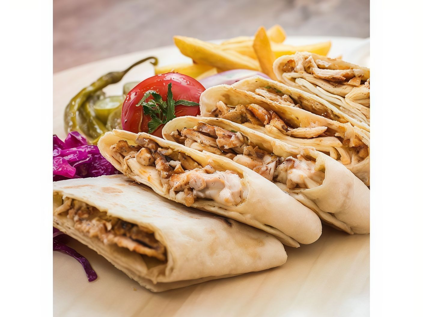 Chicken Shawerma Sandwich
