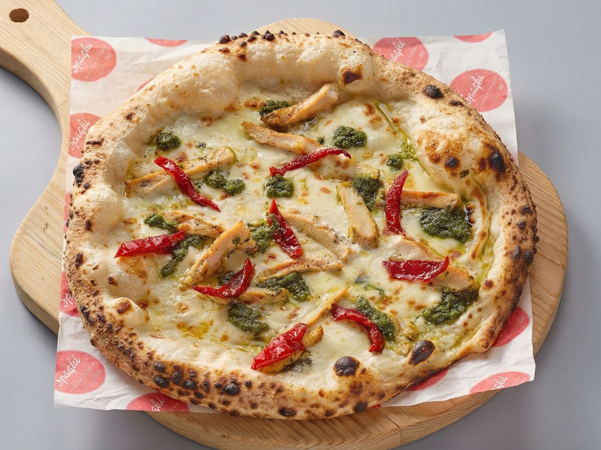 Pollo Pesto Pizza