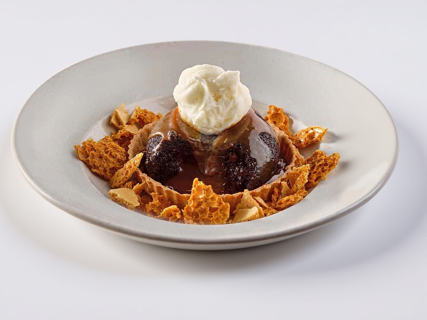 Honey Comb Molten Cake New