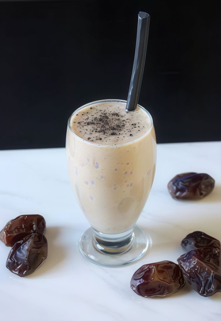 Dates With Milk Smoothie Liter