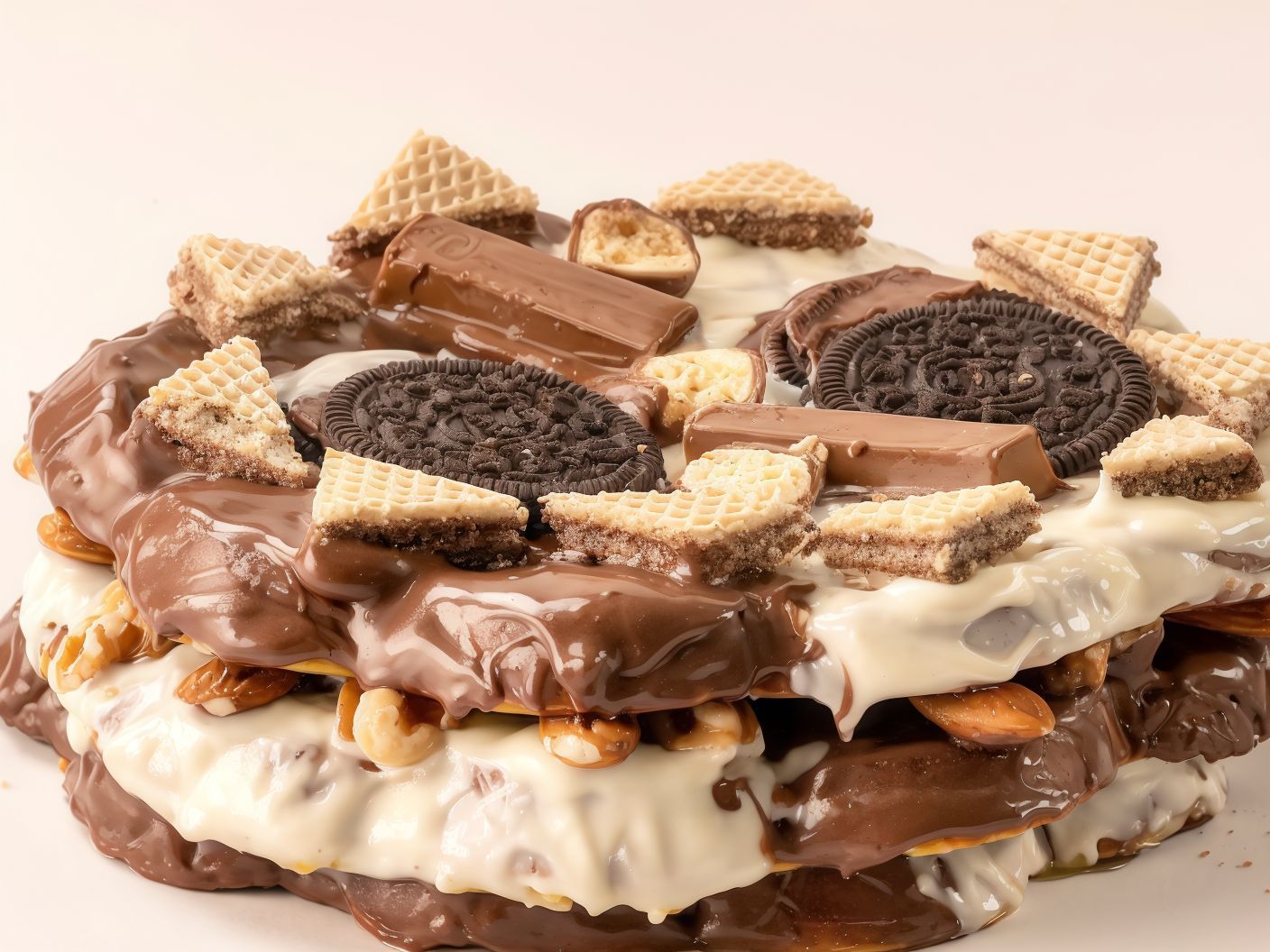 Oreo Madness Tart Waffle