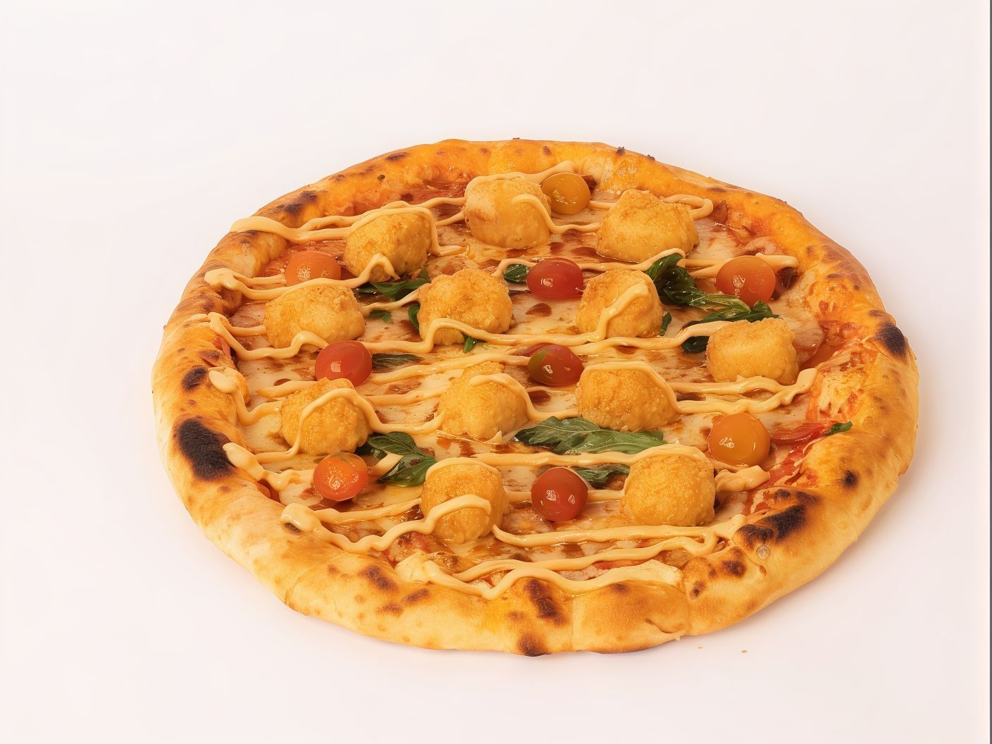 Chicken Dynamite Pizza