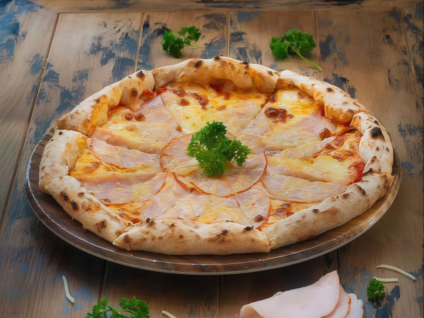 Smoked Turkey Pizza