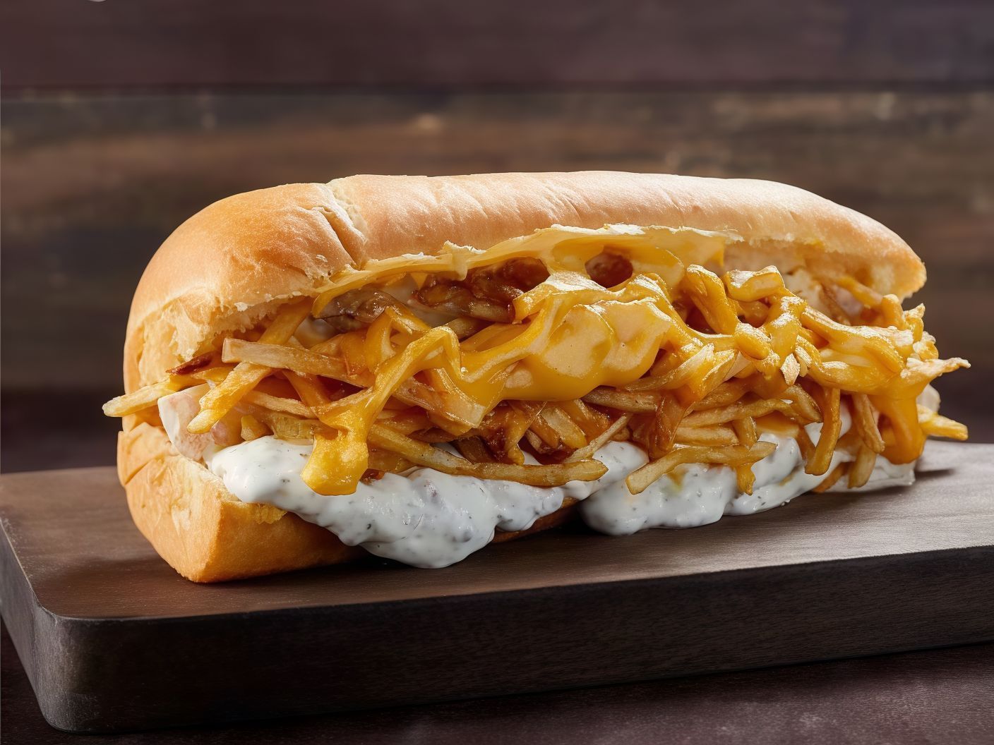 French Fries Sandwich