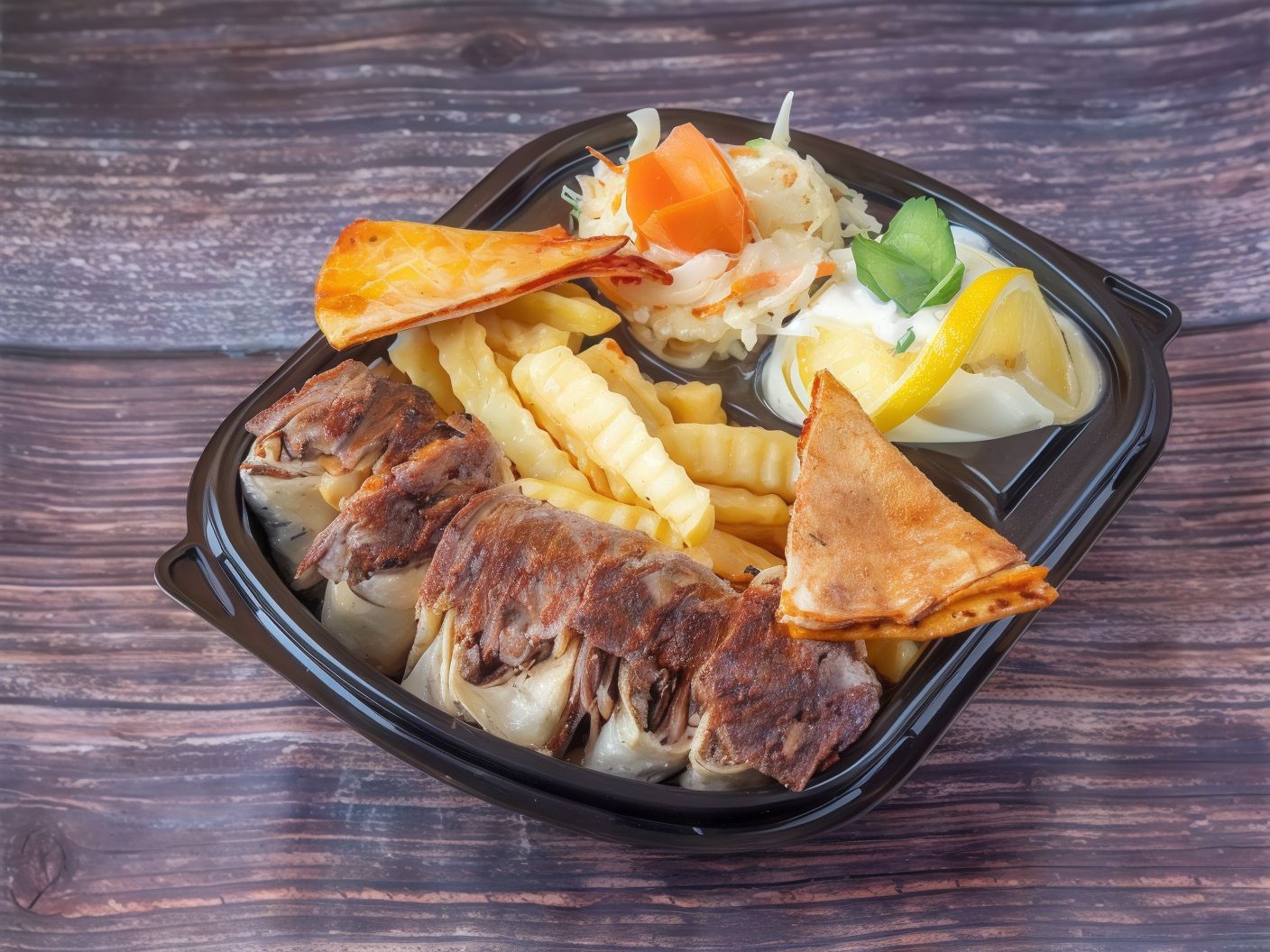 Arabian Meat Shawerma Meal