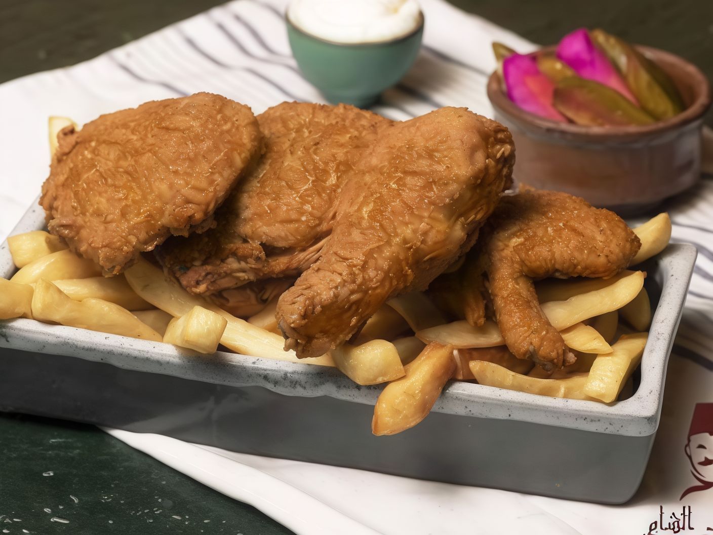 Whole Broasted Chicken