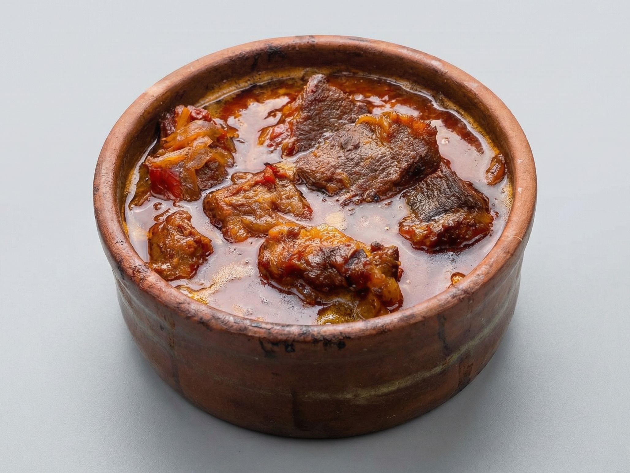 Meat with Onion Casserole