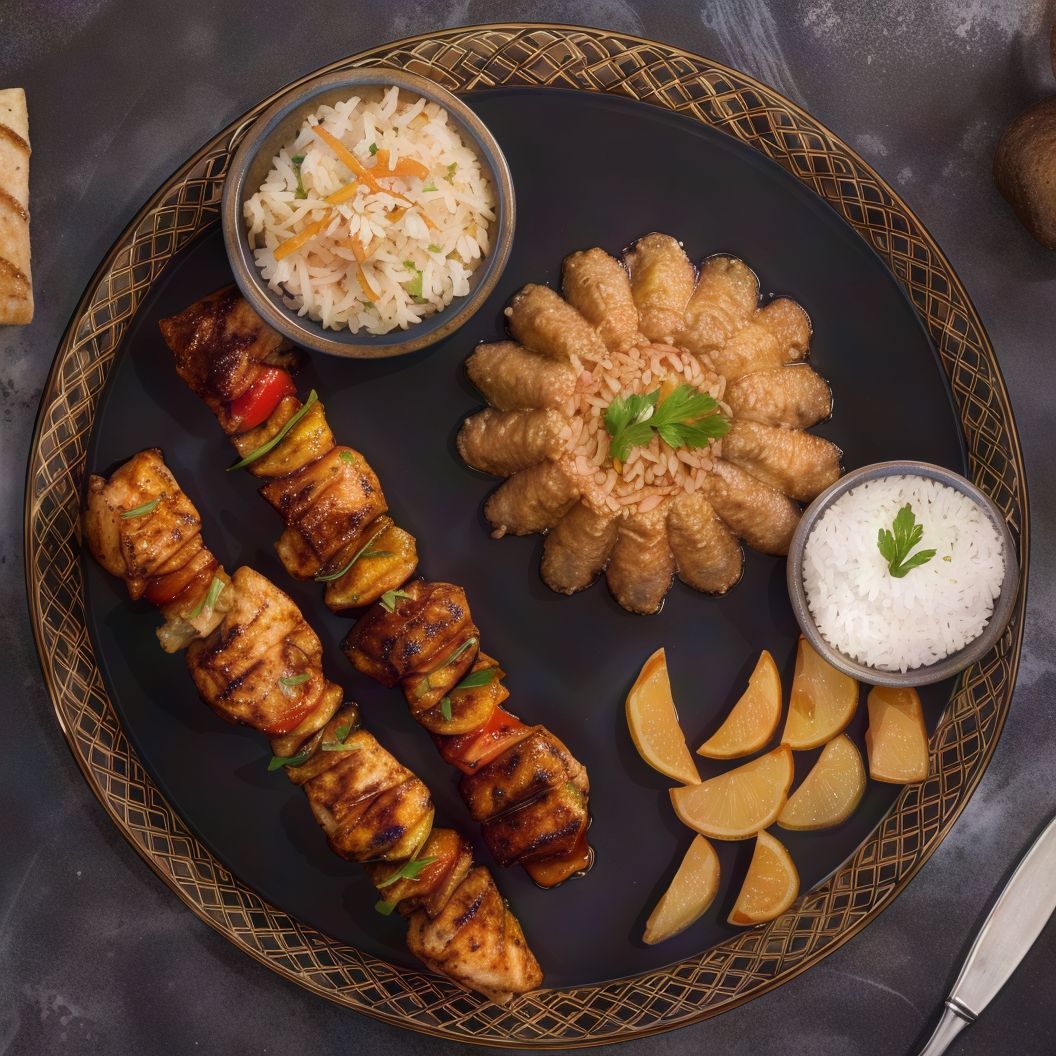 Large Shish Tawook Meal