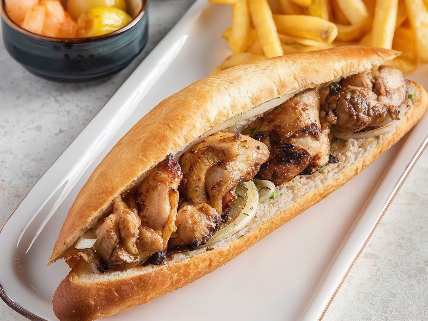 Shish Tawook Sandwich