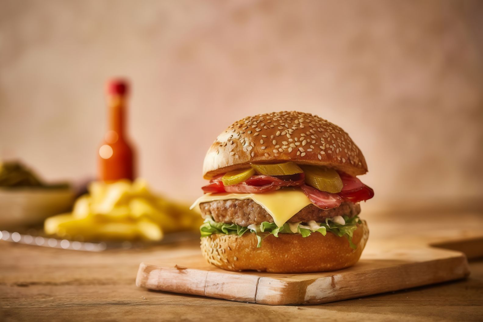 Club 21 Burger Sandwich
