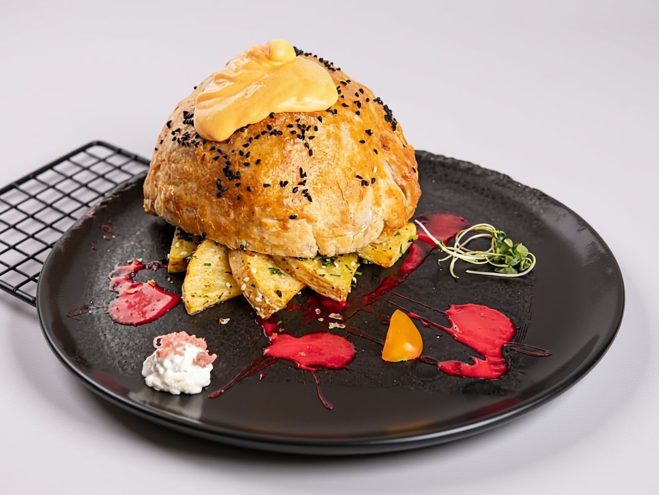 Feta cheese puff pastry