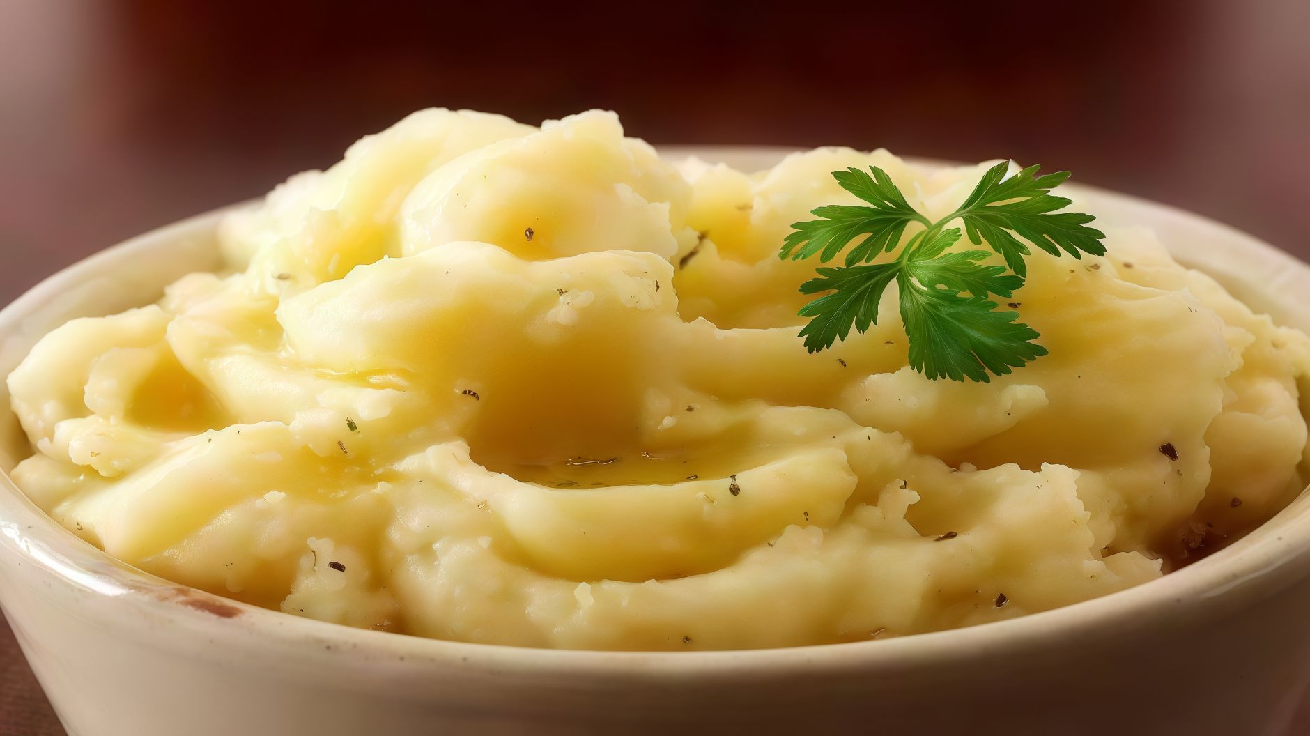 Box of mashed potatoes