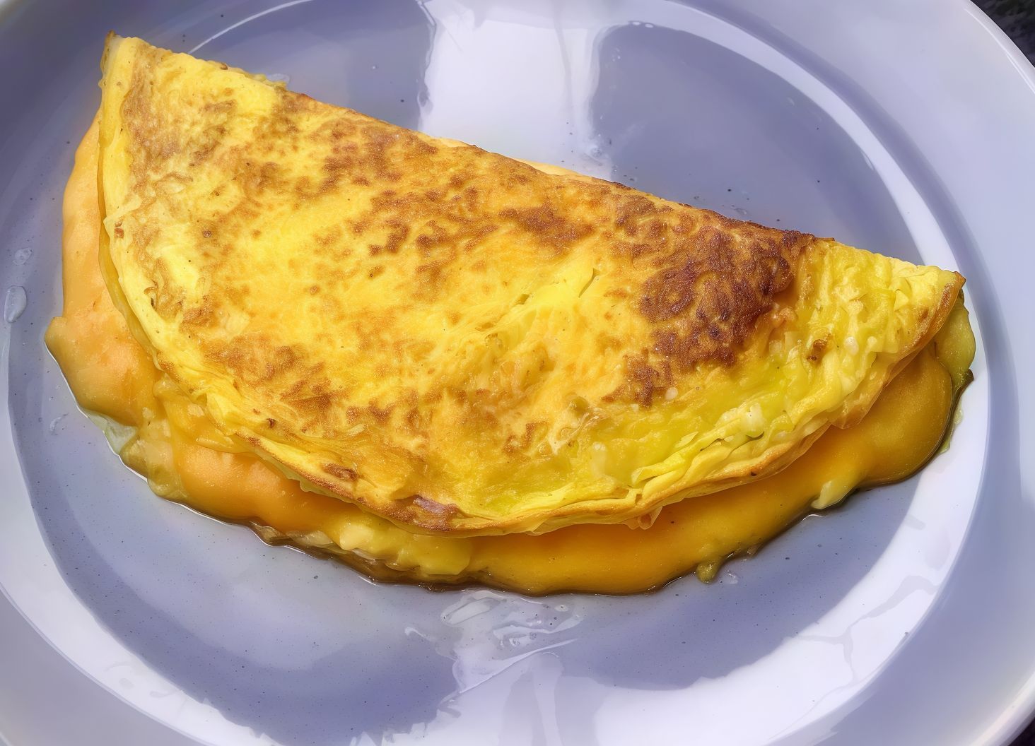 Omelette with vegetables