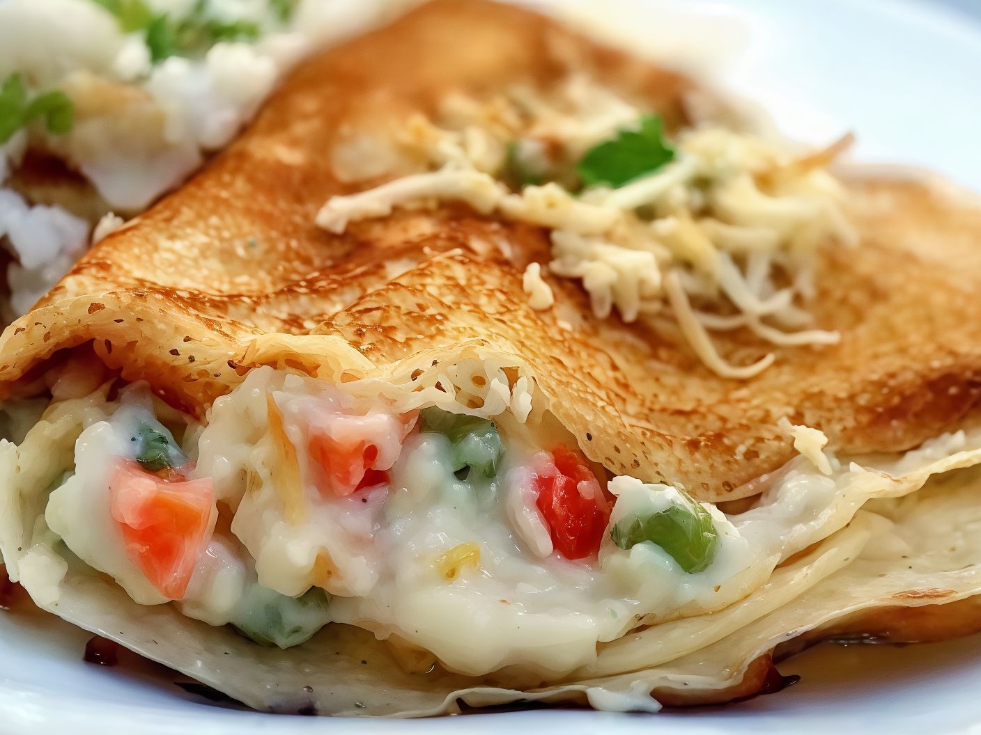 Salami Crepe