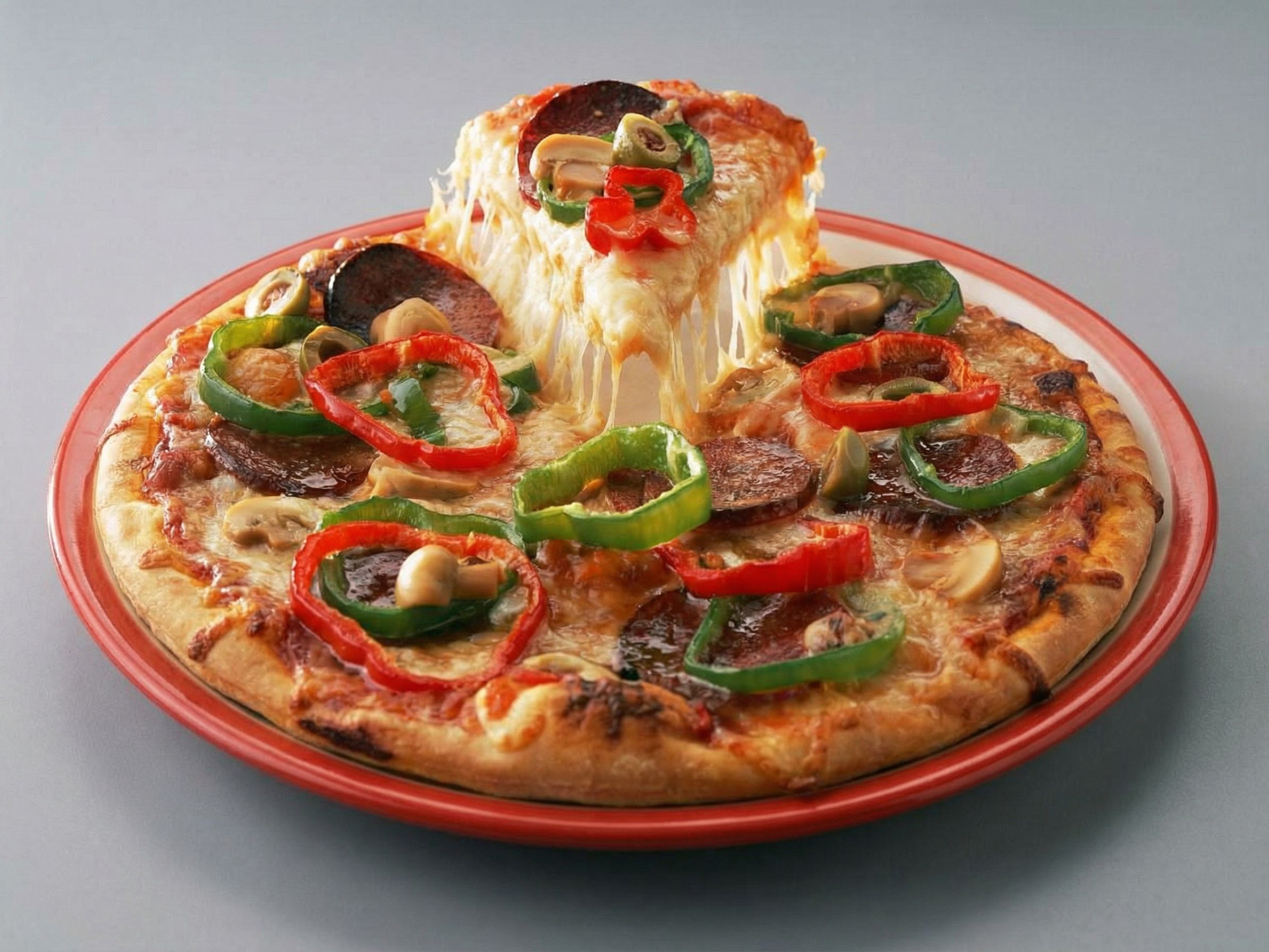Three Quarter Pizza