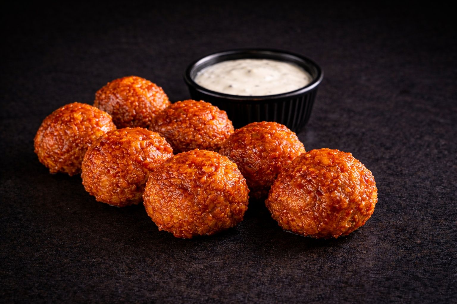 Buffalo Fire Chicken Balls
