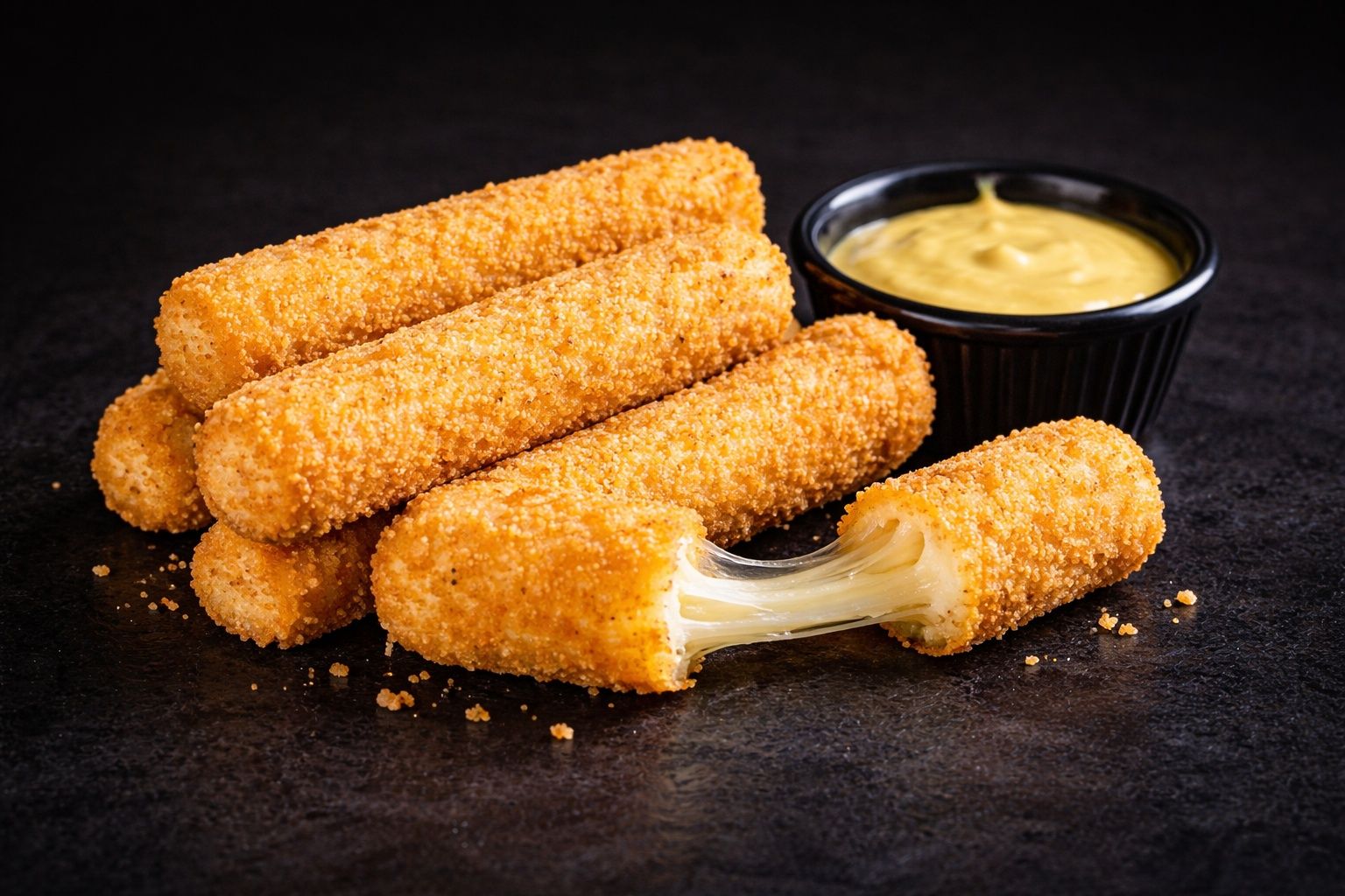 Fried Mozzarella cheese Sticks