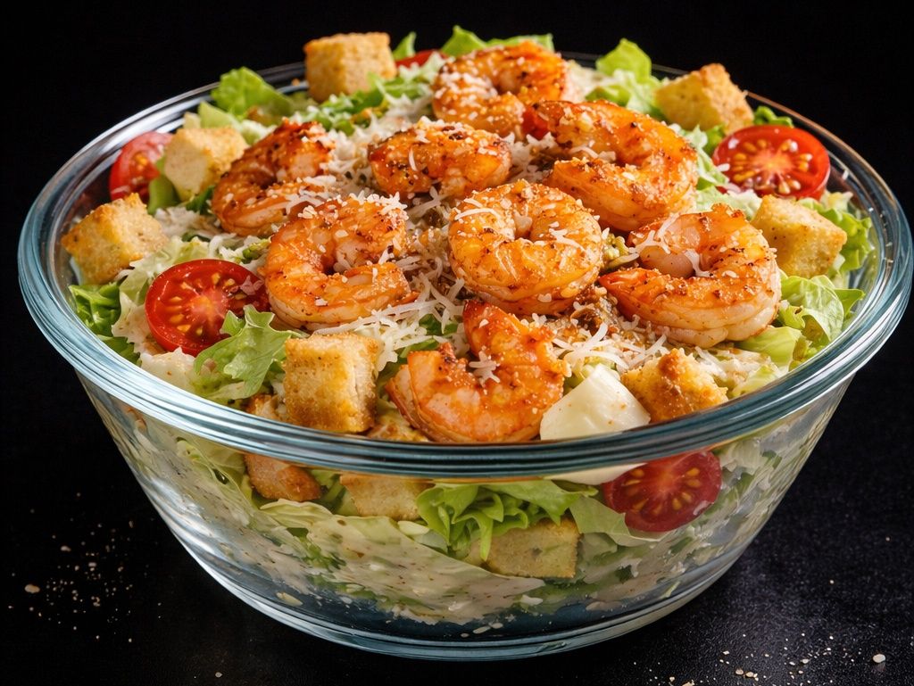 Shrimp Caesar Salad
