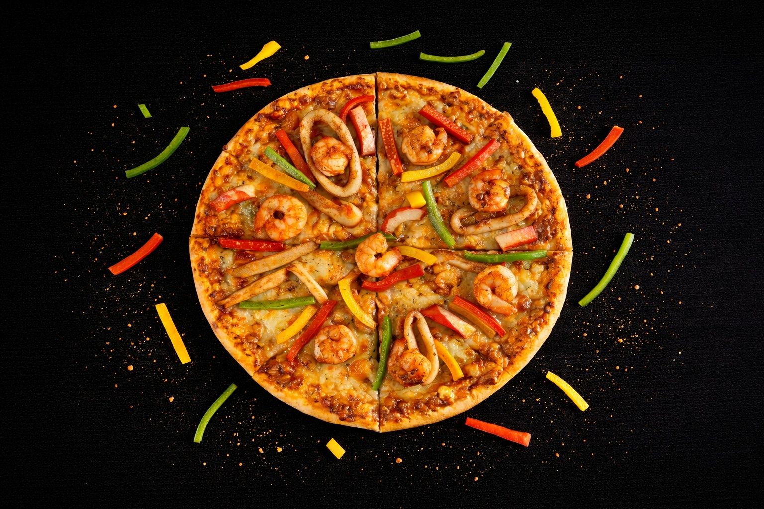 Seafood Pizza