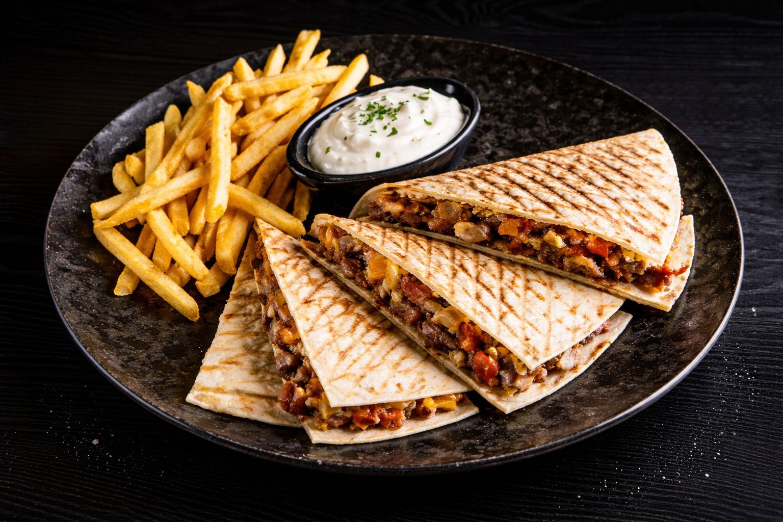 Beef Quesadillas