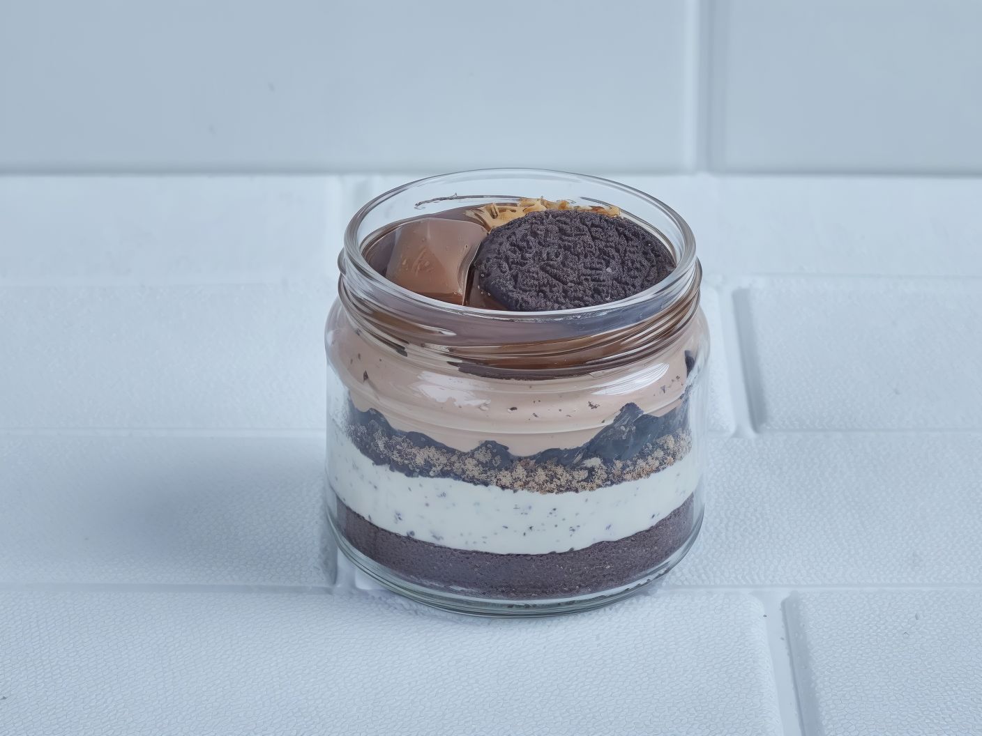 Volcano Cheesecake Jar