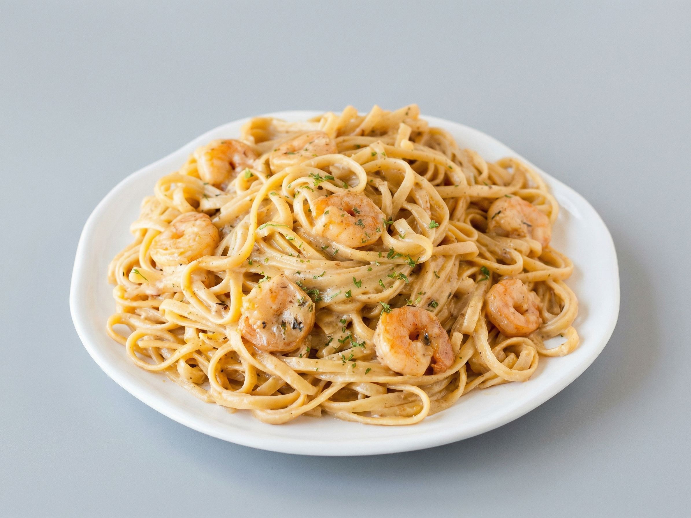 Shrimp pasta