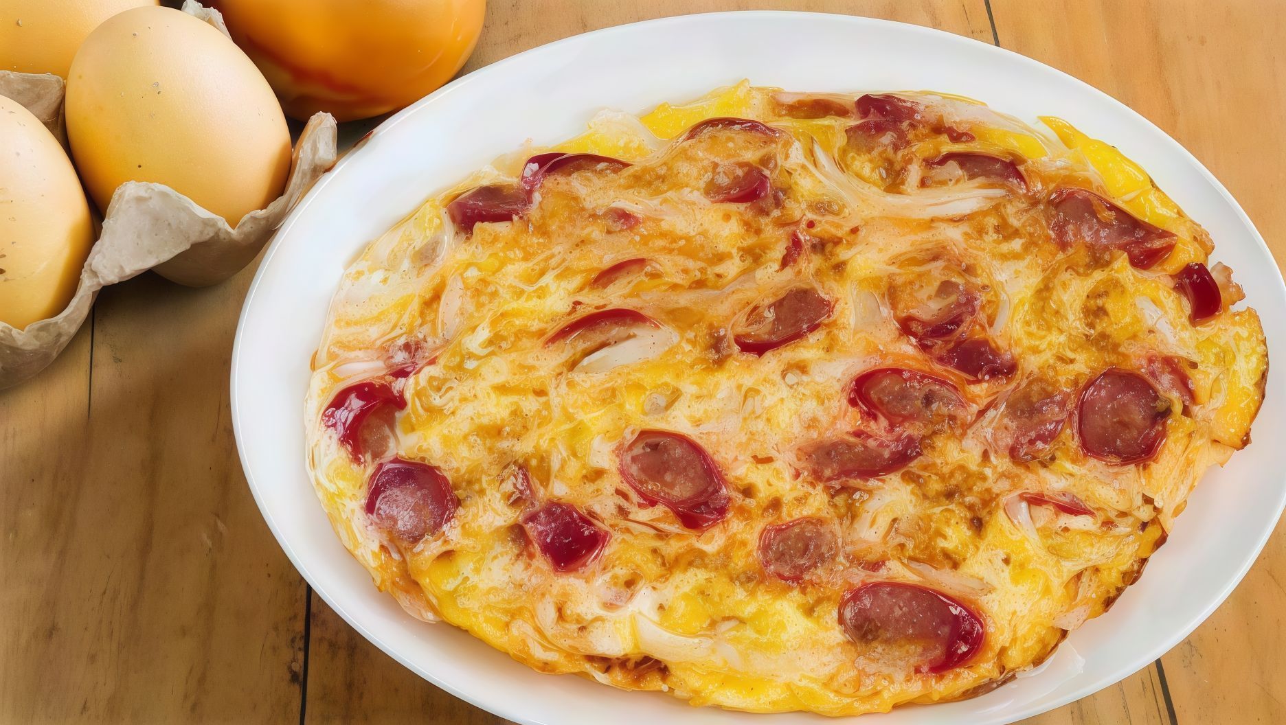 Hotdog Omelette