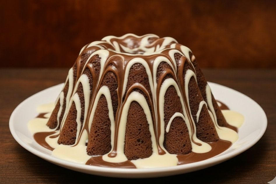 Molten Cake Nutella and White Chocolate