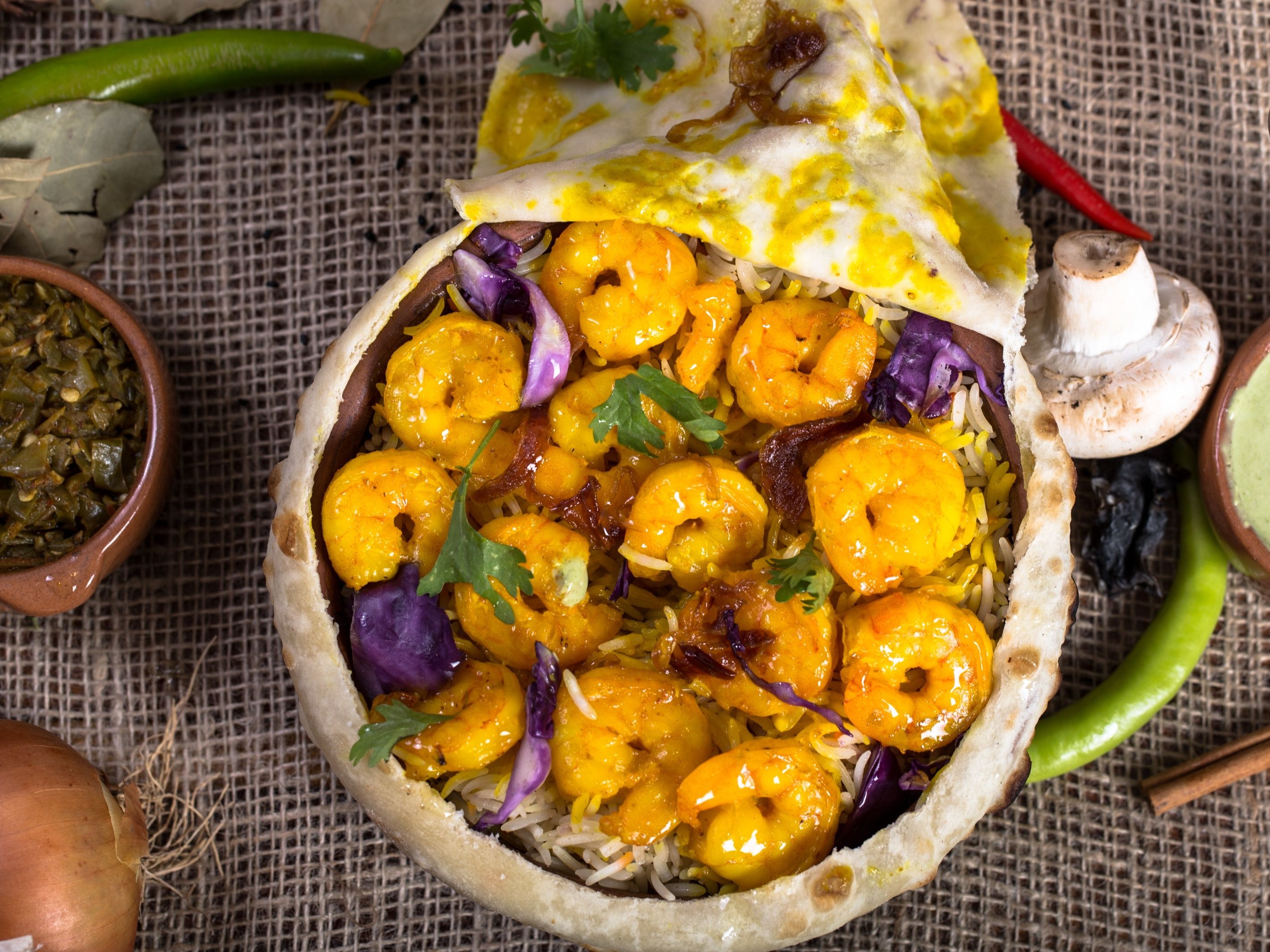 Shrimp Biryani Medium