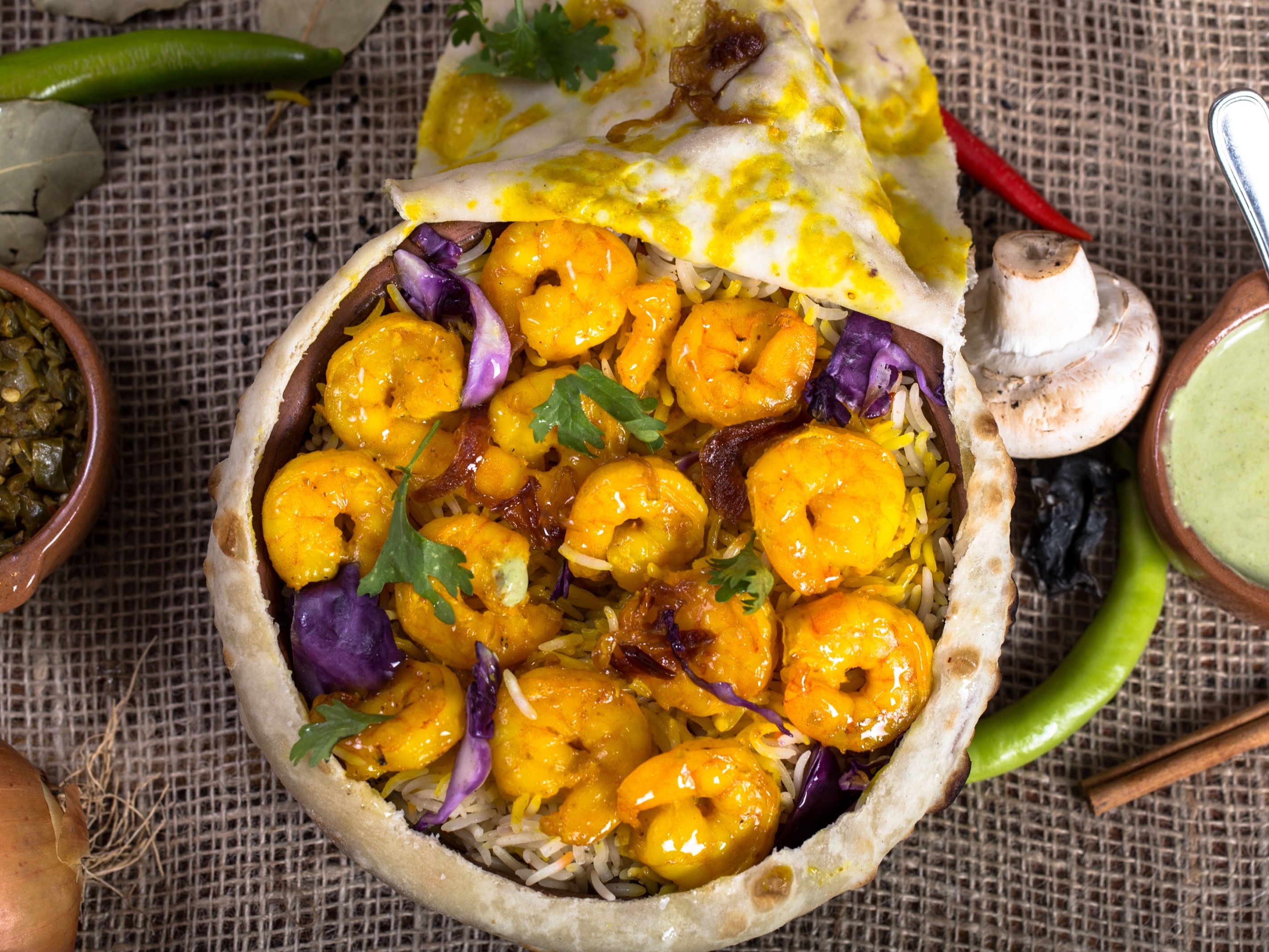 Shrimp Biryani Large