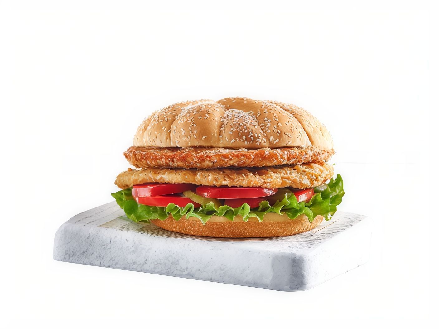 Country Chicken Cheese Burger