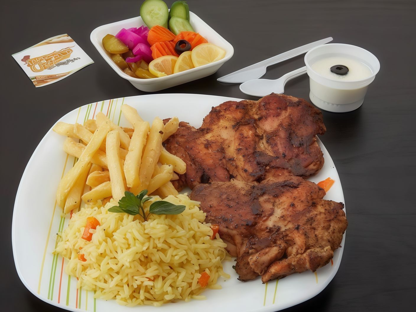 Half Boneless Chicken Meal