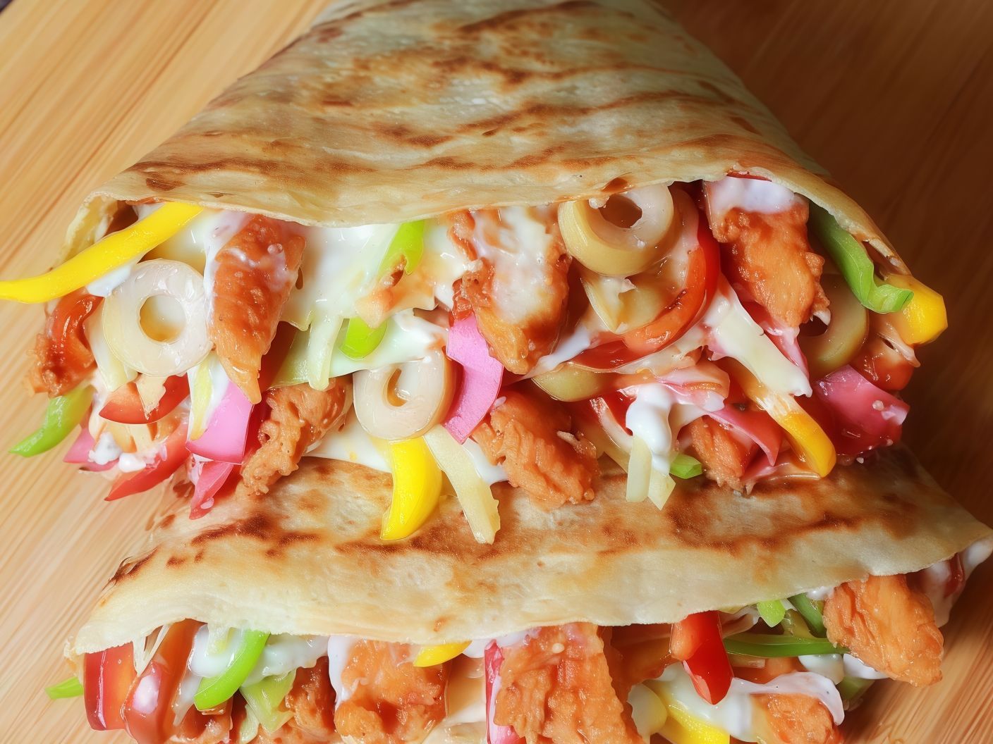 Chicken Zinger Supreme Crepe