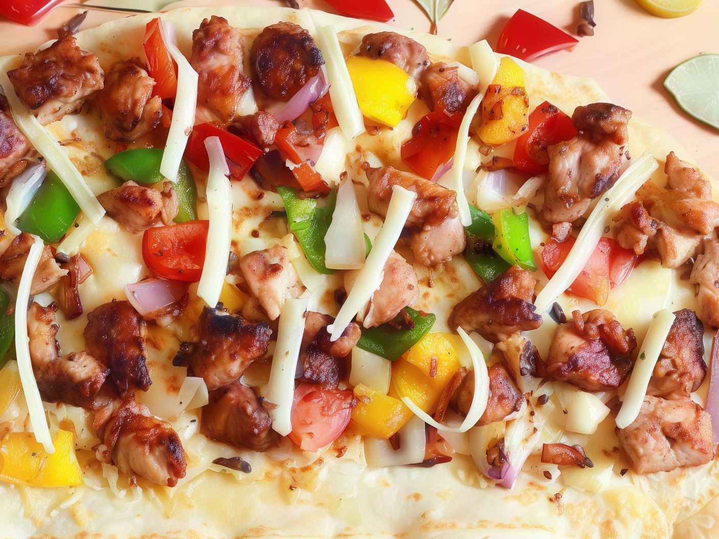 Chicken Fajita Crepe