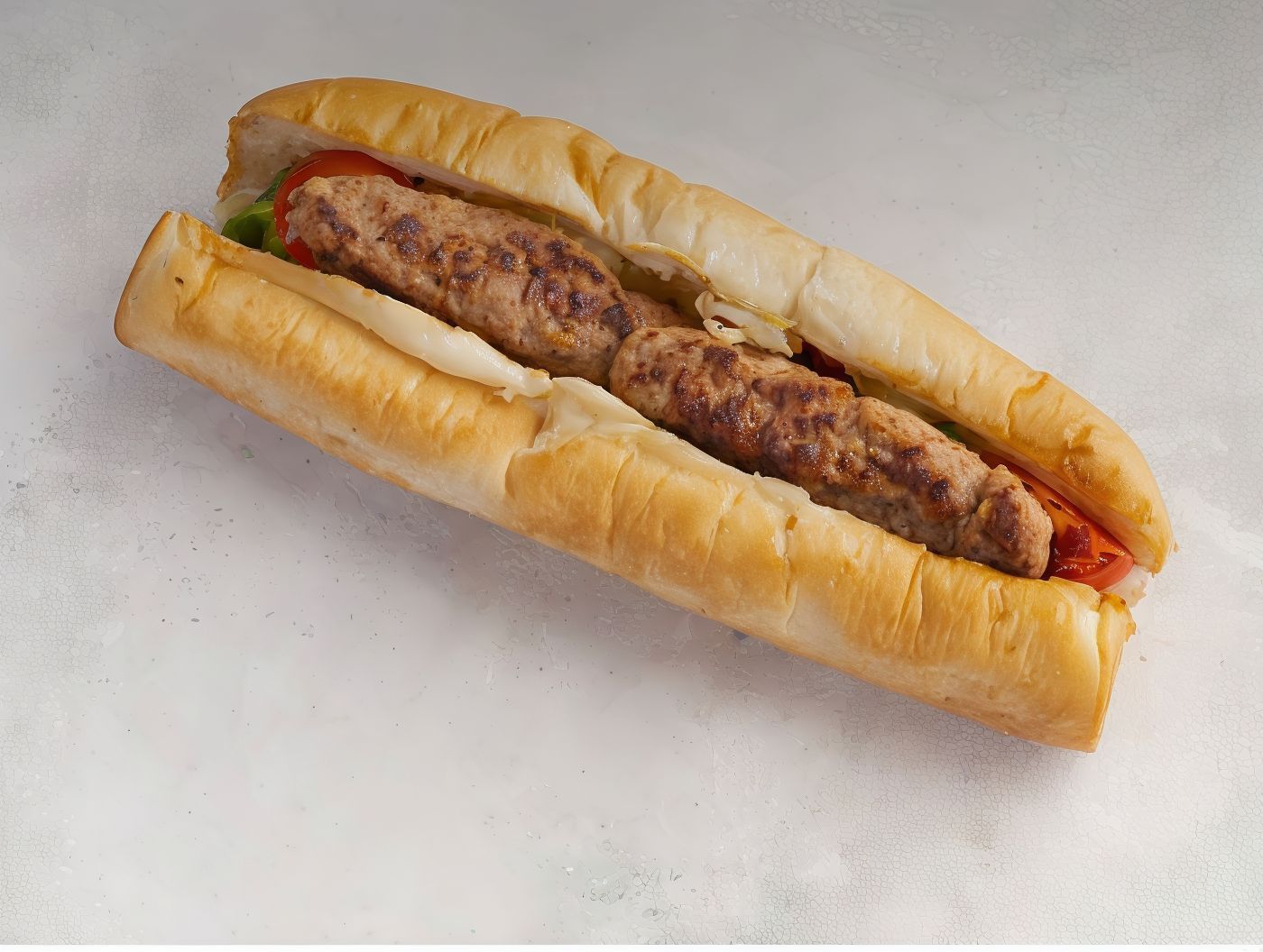 Grilled Kofta Sandwich