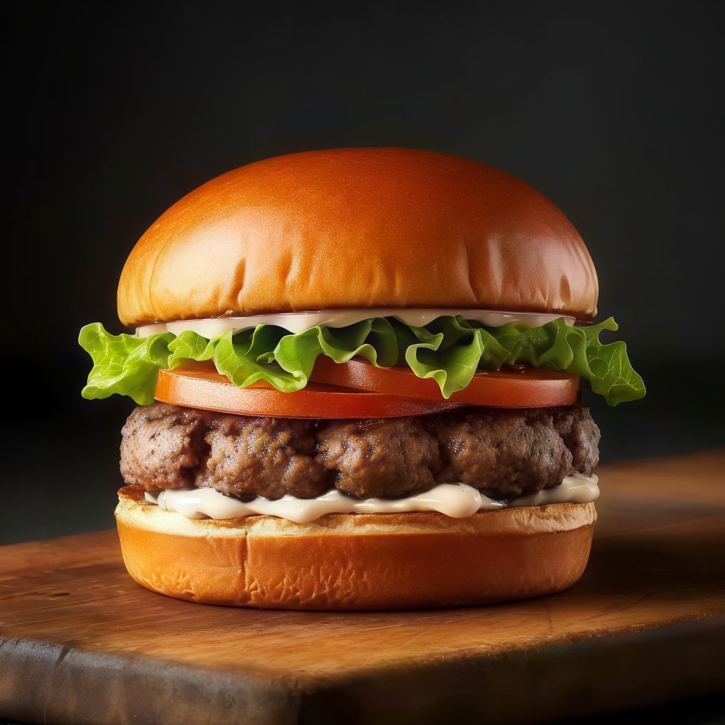 Plain Burger Sandwich Offer