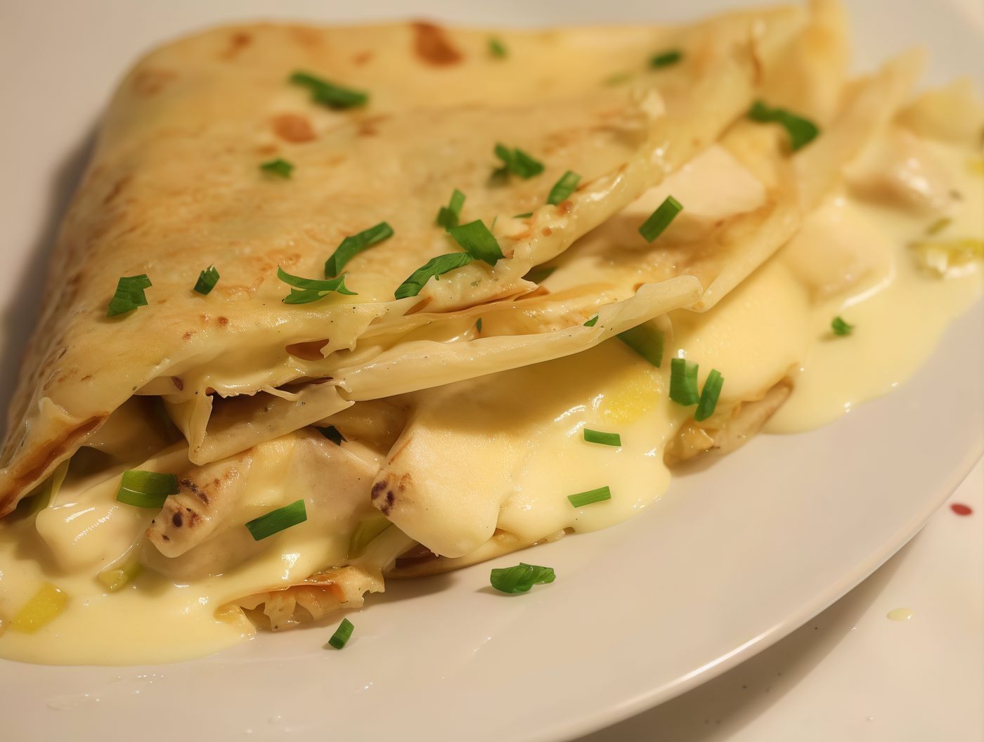 Cheddar Crepe