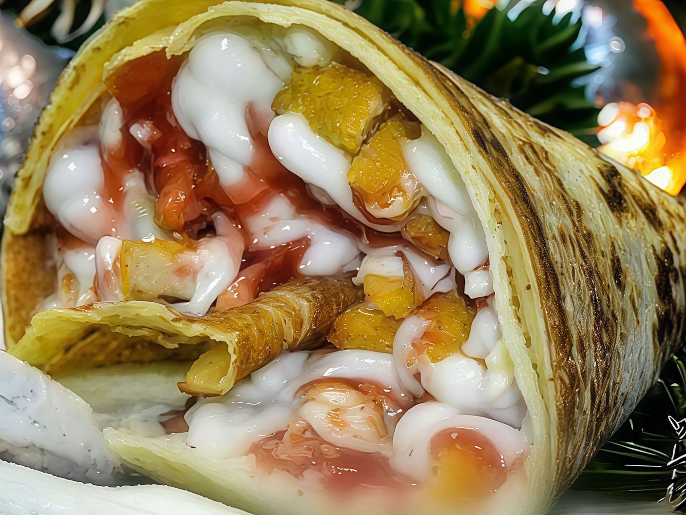 Chicken Fajita Saj