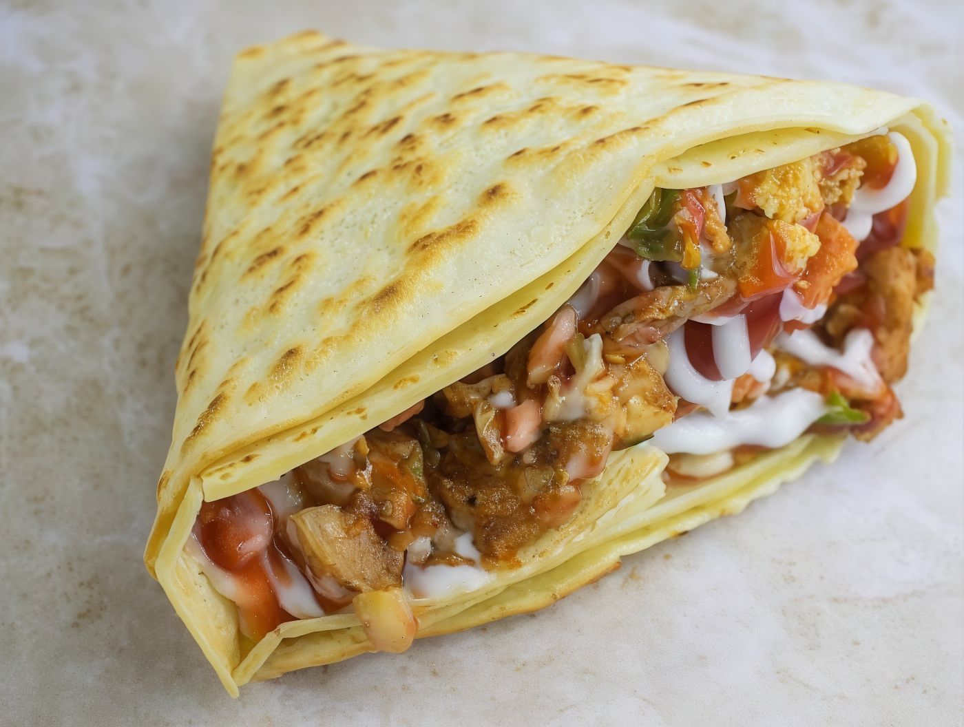 A La Grecque Crepe