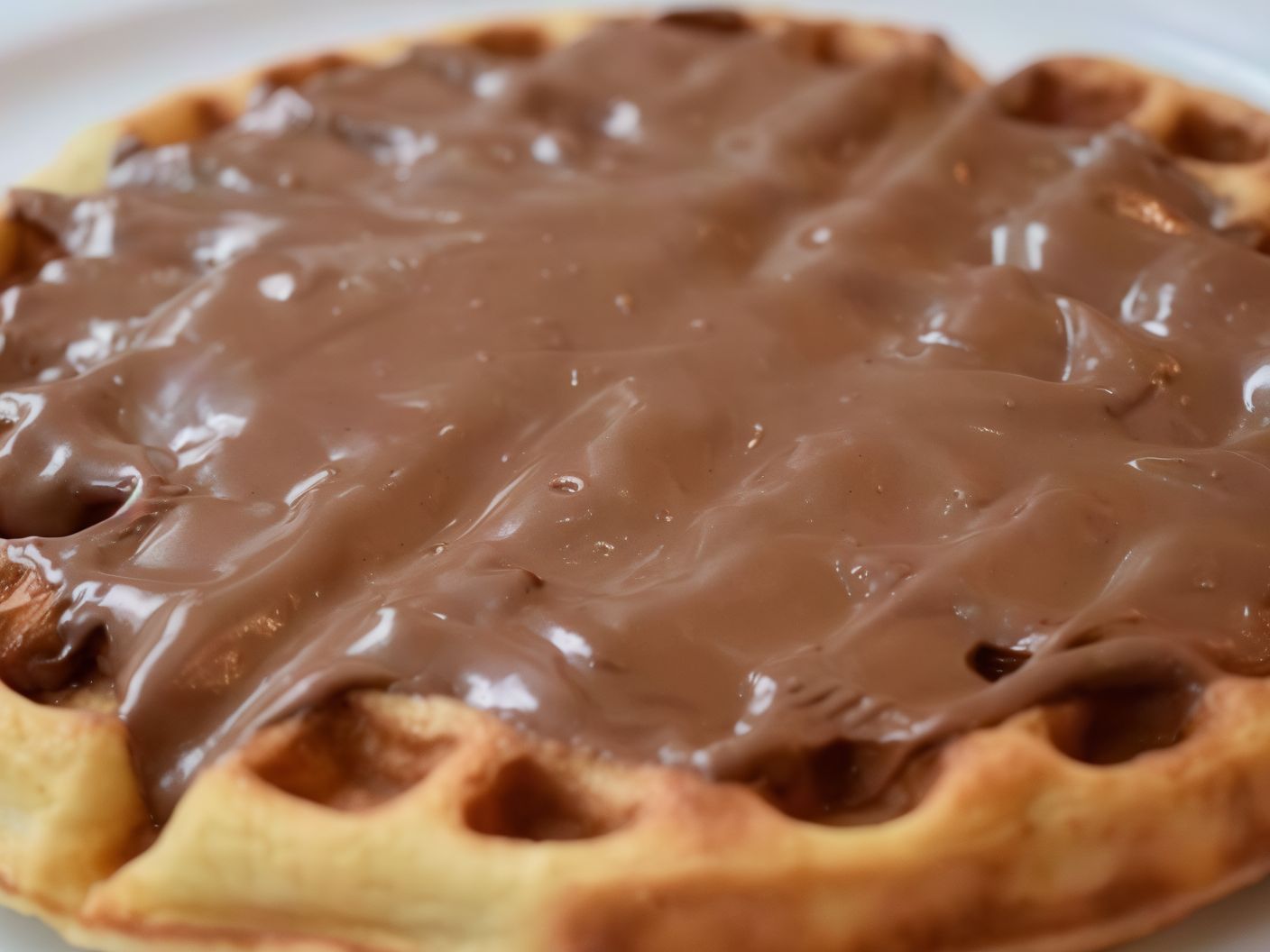 Chocolate New Cream Waffle