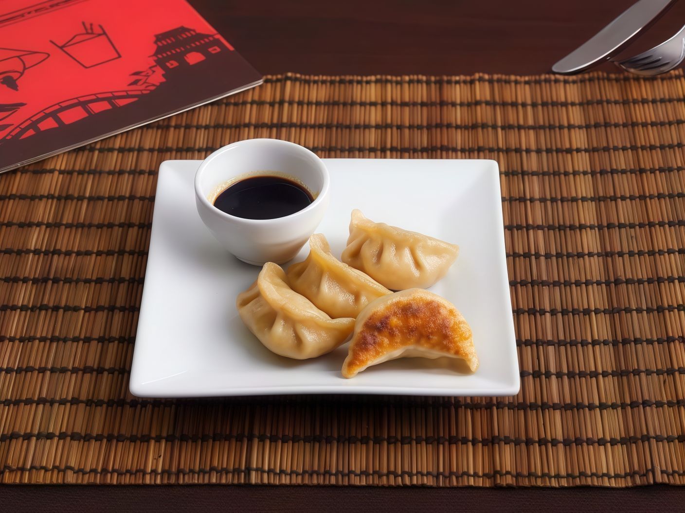 A14- Vegetables Steamed Fried Dumpling