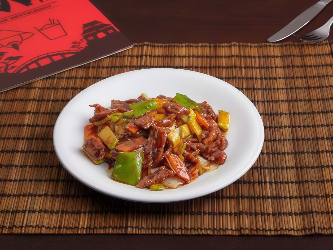 B01- Sliced Beef in Oyster Sauce