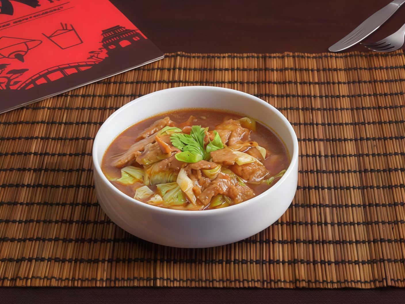 B11- Beef in Spicy Sauce Boiled with Cabbages