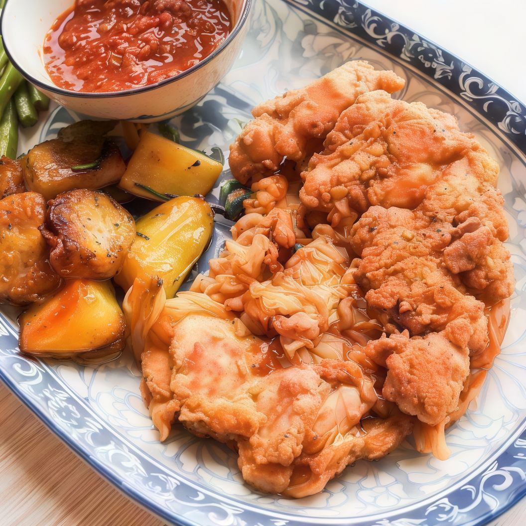 C05 Spicy Chicken Chop Suey With Vegetable