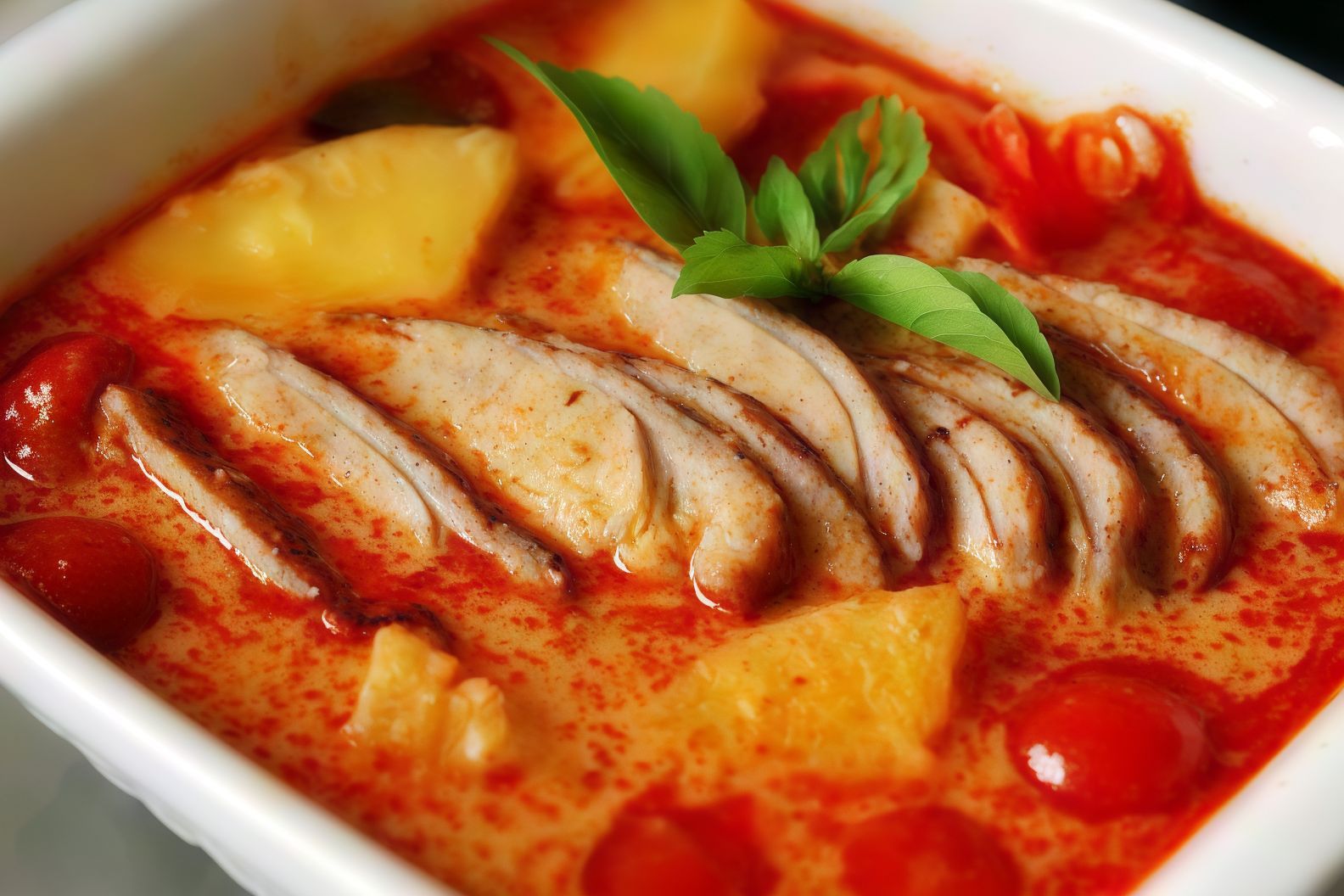 C14- Duck in Red Curry Sauce