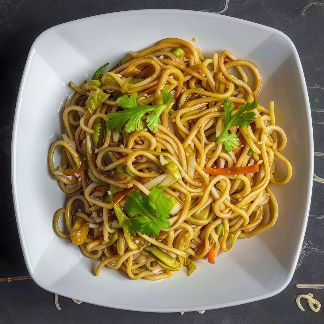 N03- Fried Chinese Noodles with Vegetables