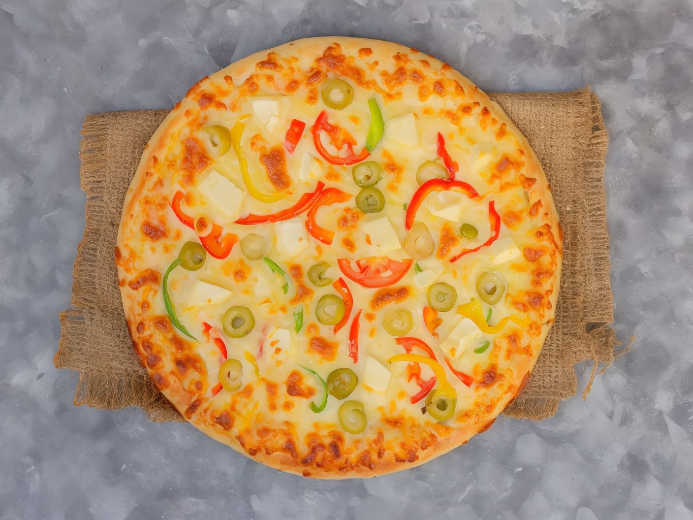 Italian Kiri Cheese Pizza