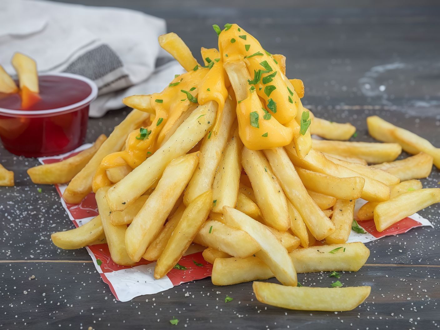 French Fries With Cheese
